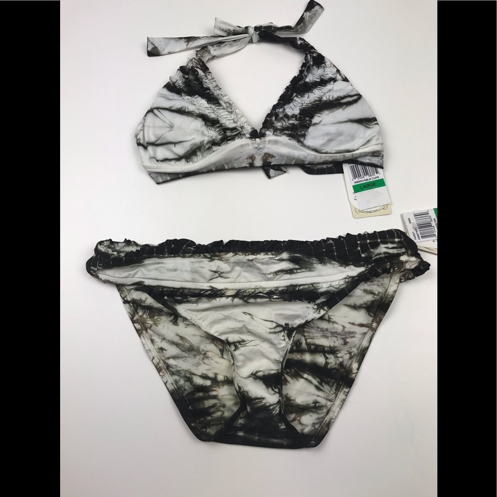 Lucky Brand Tie Dye Bikini 2 pc NWT L